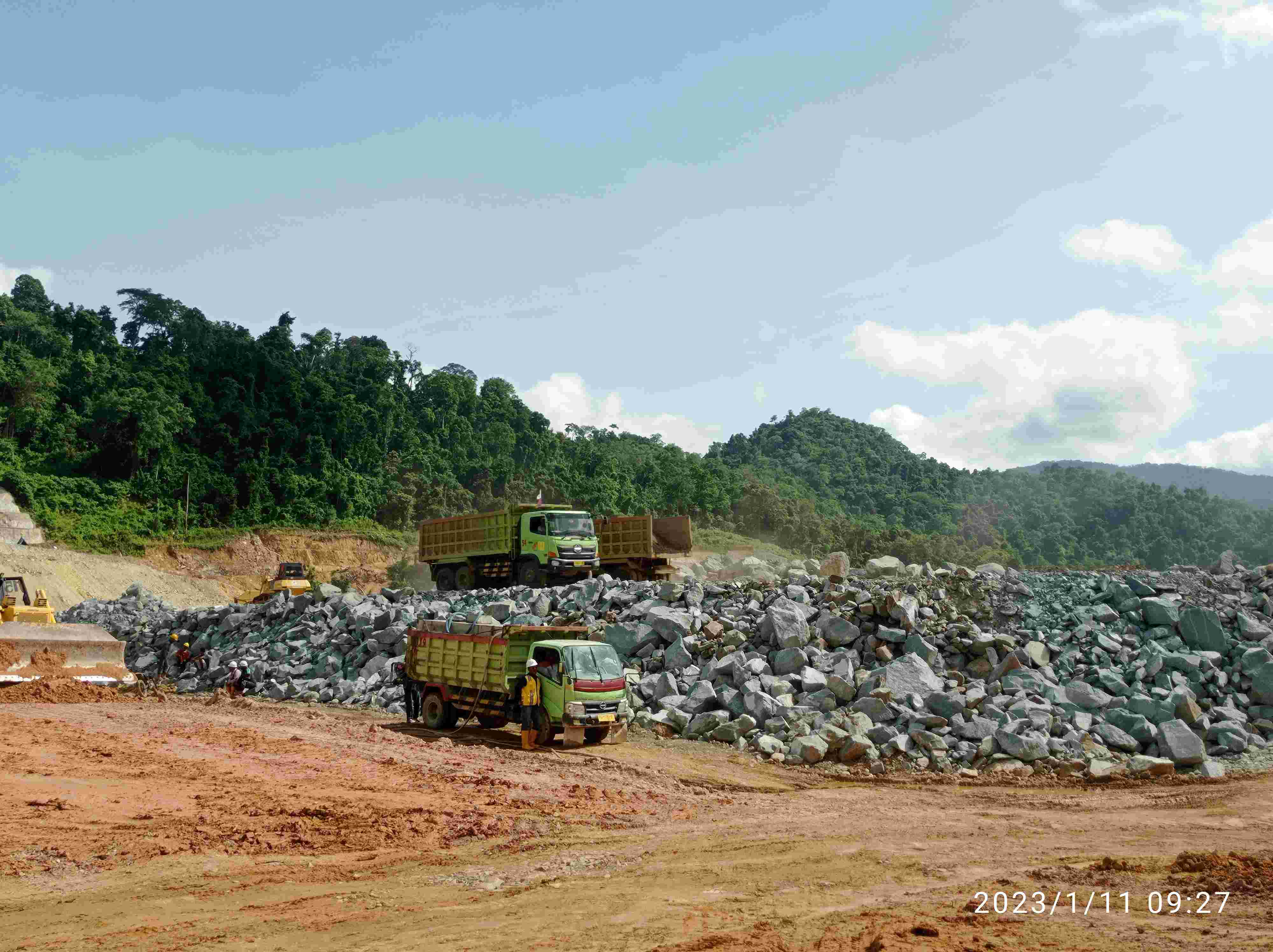 Footage Progress Pengerjaan Proyek